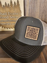 Load image into Gallery viewer, FUCK YOU QR code Leather patch hat
