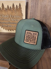Load image into Gallery viewer, FUCK YOU QR code Leather patch hat
